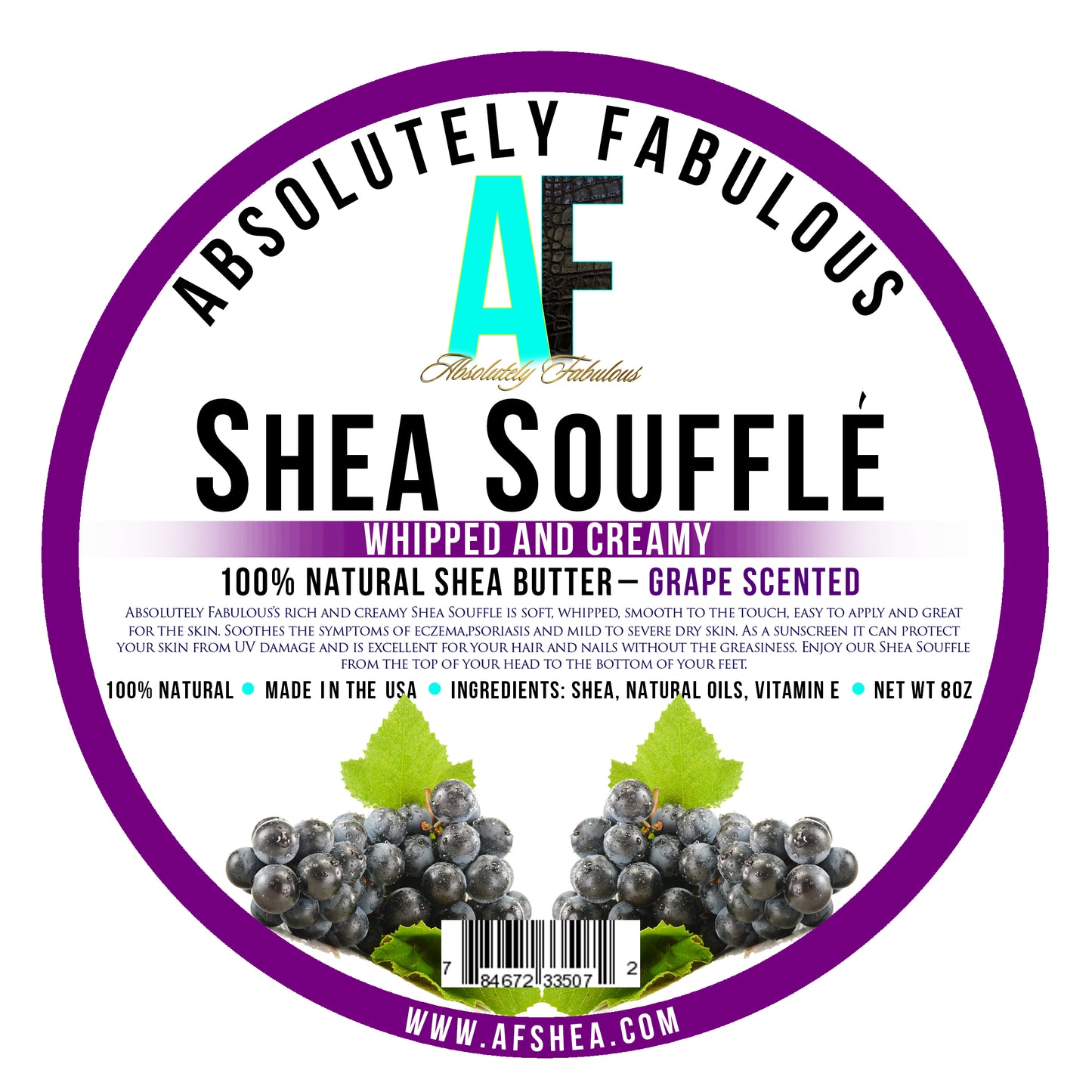 Shea Soufflé - Grape Scent