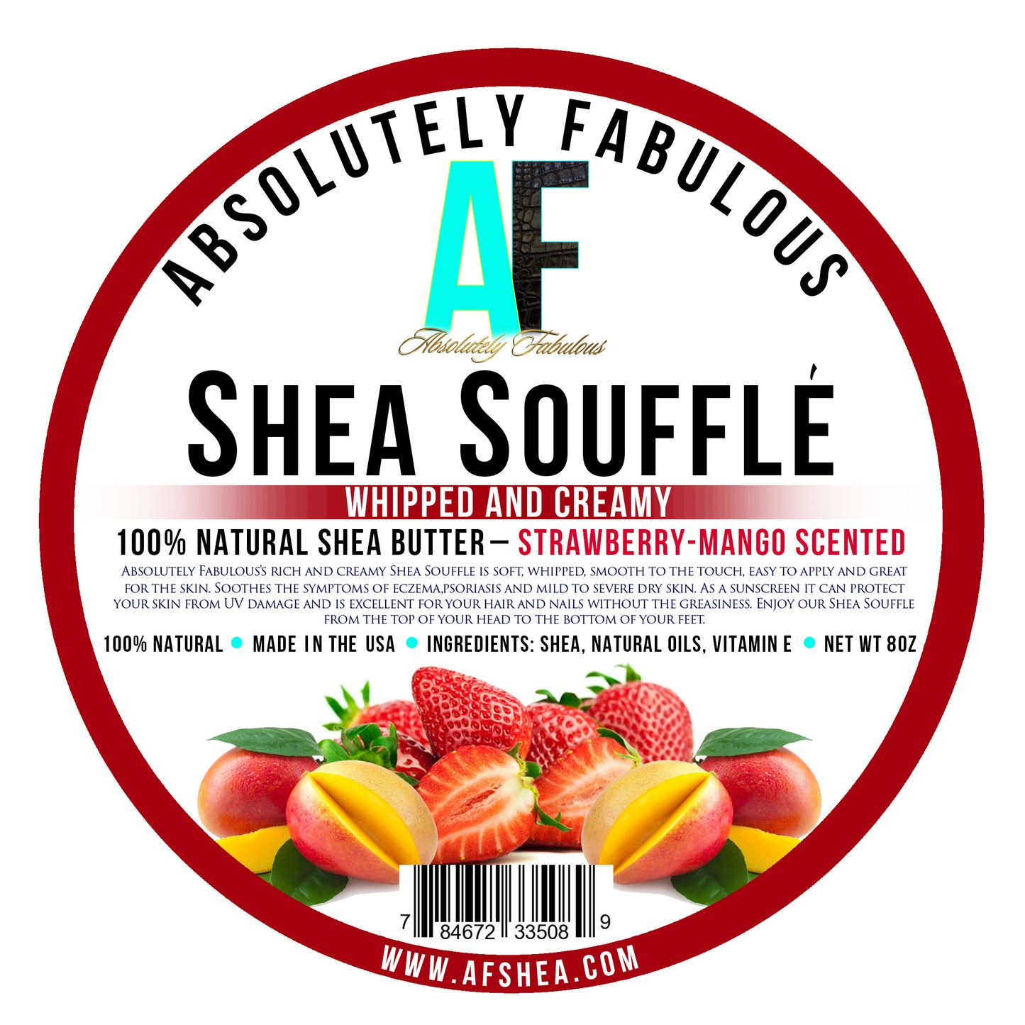 Shea Soufflé - Strawberry/Mango