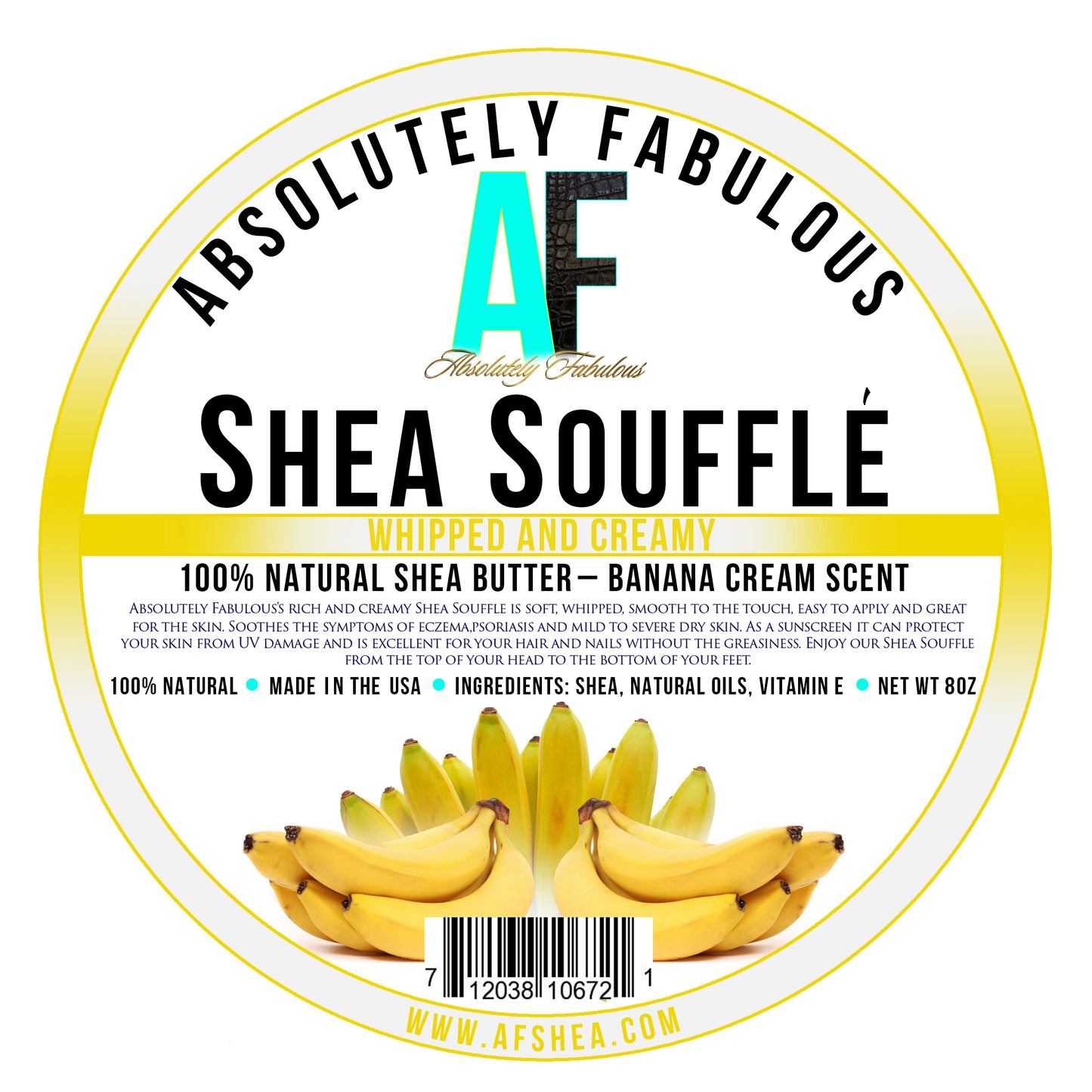 Shea Soufflé - Banana Cream